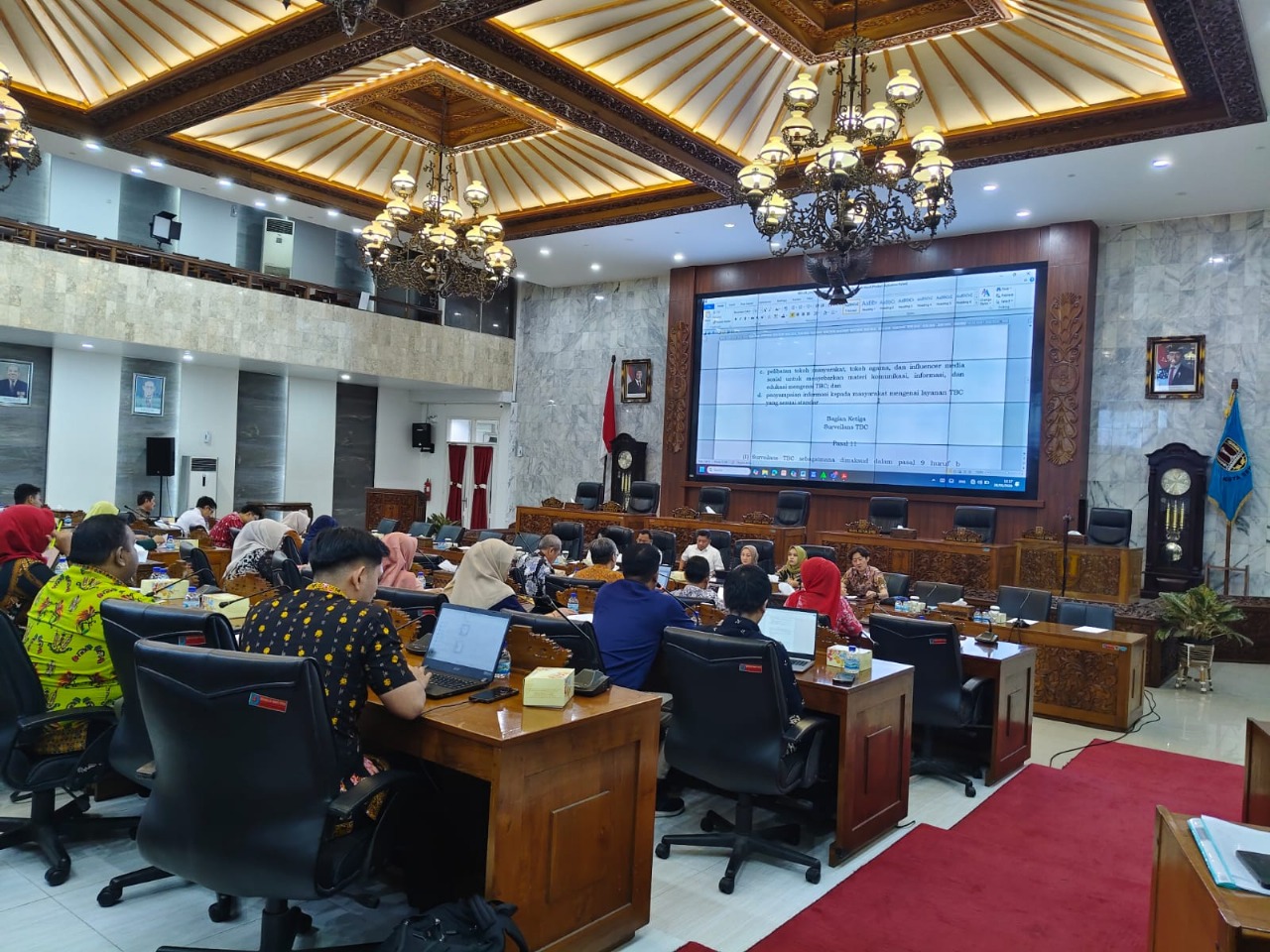 Diskominfo Kota Semarang Hadiri Public Hearing Raperda Penanggulangan TBC di DPRD Kota Semarang